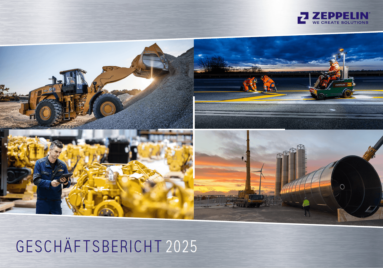 Geschäftsbericht 2025 der Zeppelin Gruppe